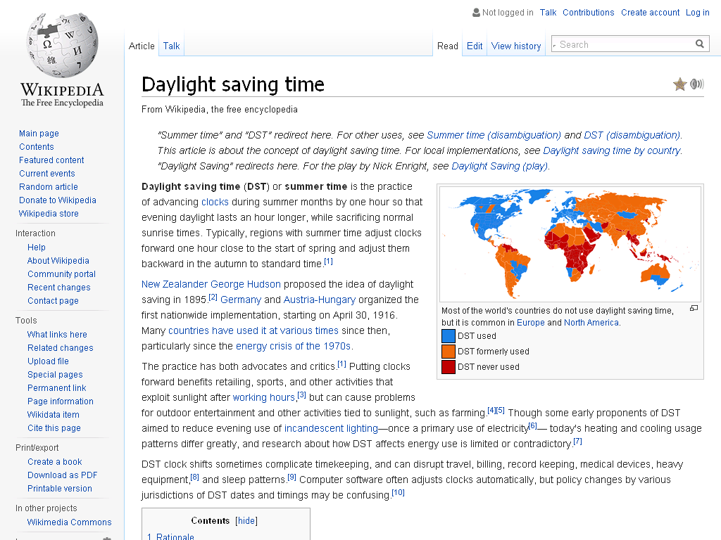 daylight savings time 2018 and outlook for mac